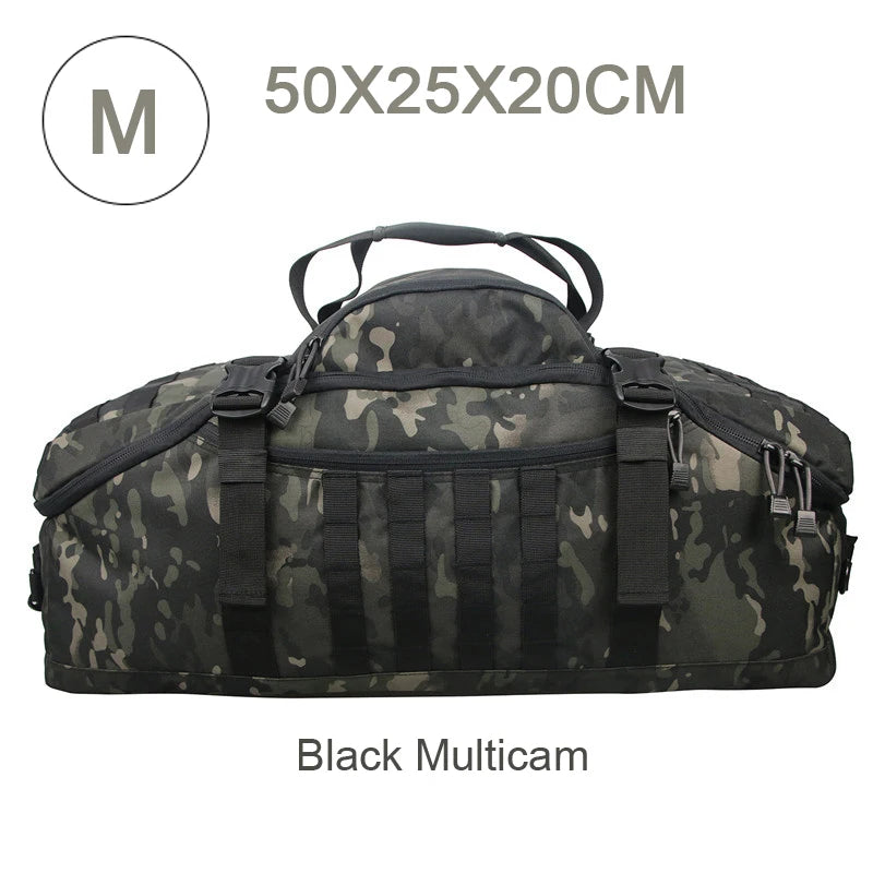 LQARMY Molle Tactical Backpack For Outdoor Hiking Camping