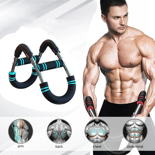 Detachable Adjustable Arm Trainer With Resistance Bands For Upper Body Strength Training