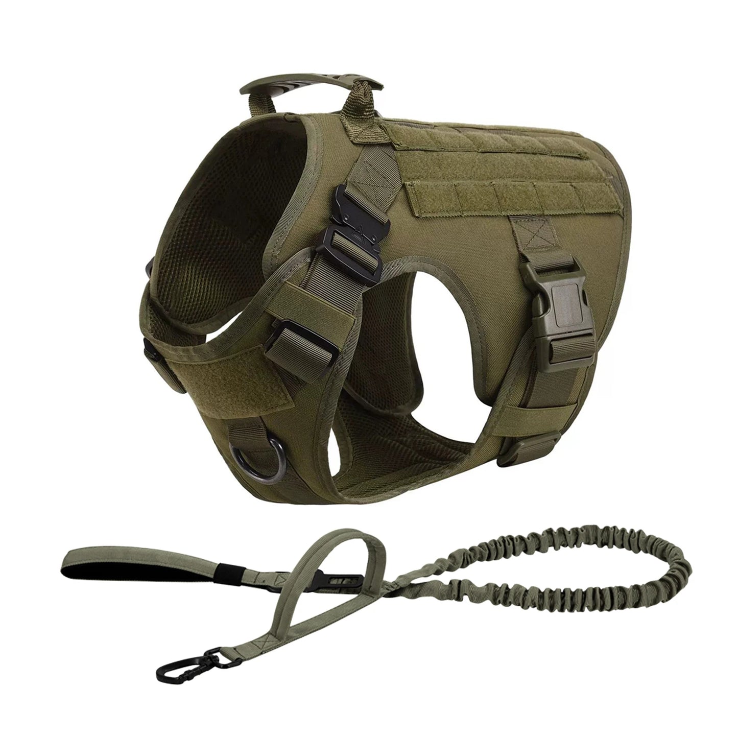 PETRAVELCN Tactical Dog Harness Vest for Training and Walking