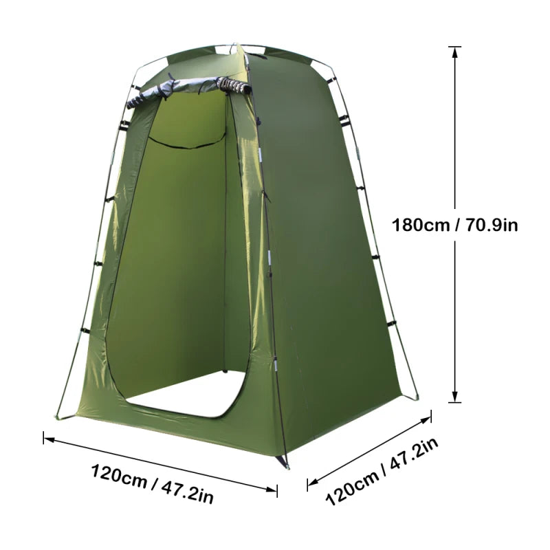 Building Outdoor Privacy Waterproof Shower Tent for Camping and Beach