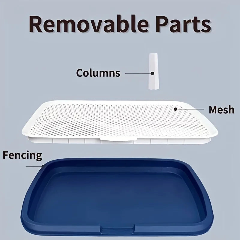 Dog Potty Training Toilet With Removable Net Tray For Pets