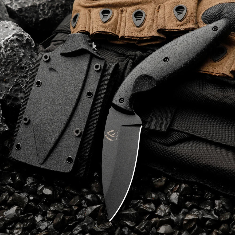 HUANGFUDIY EDC Outdoor Multi Tool Knife for Survival and Camp