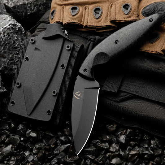 HUANGFUDIY EDC Outdoor Multi Tool Knife for Survival and Camp