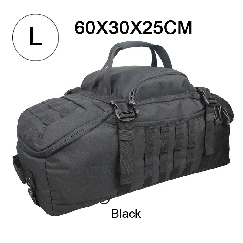 LQARMY Molle Tactical Backpack For Outdoor Hiking Camping