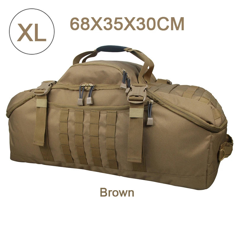 LQARMY Molle Tactical Backpack For Outdoor Hiking Camping