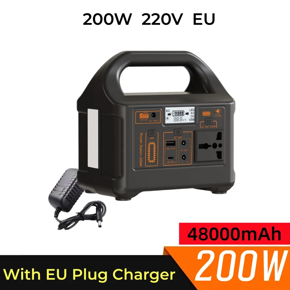 Jsdsolar Portable Solar Power Station Generator 300W 500W 110V 220V