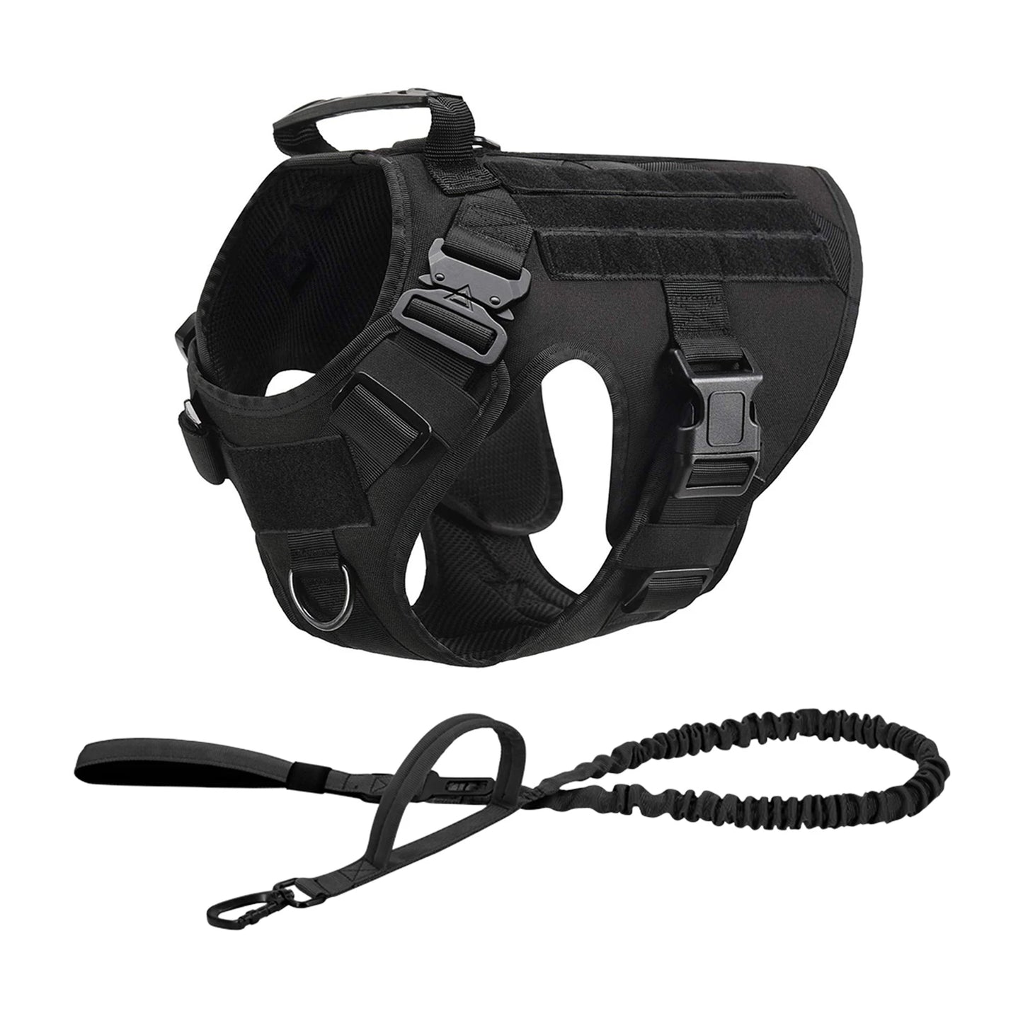 PETRAVELCN Tactical Dog Harness Vest for Training and Walking