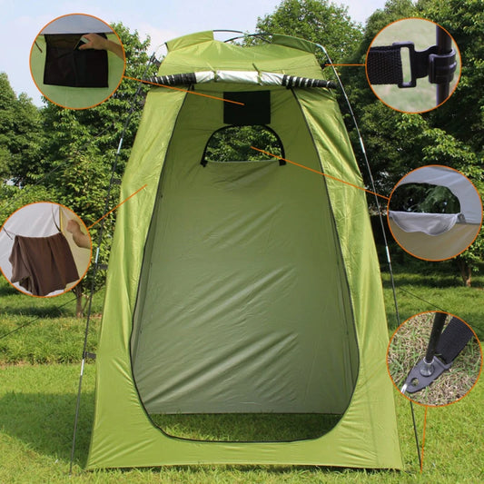 Building Outdoor Privacy Waterproof Shower Tent for Camping and Beach