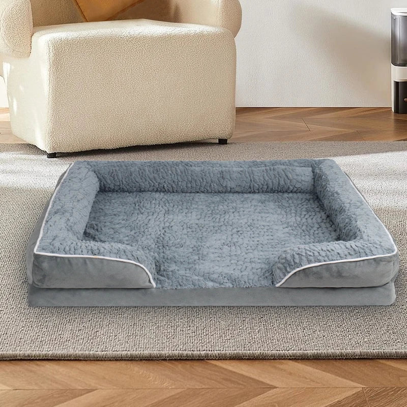 Jiangsu Dog Sofa Bed With Anti Slip Bottom Egg Foam