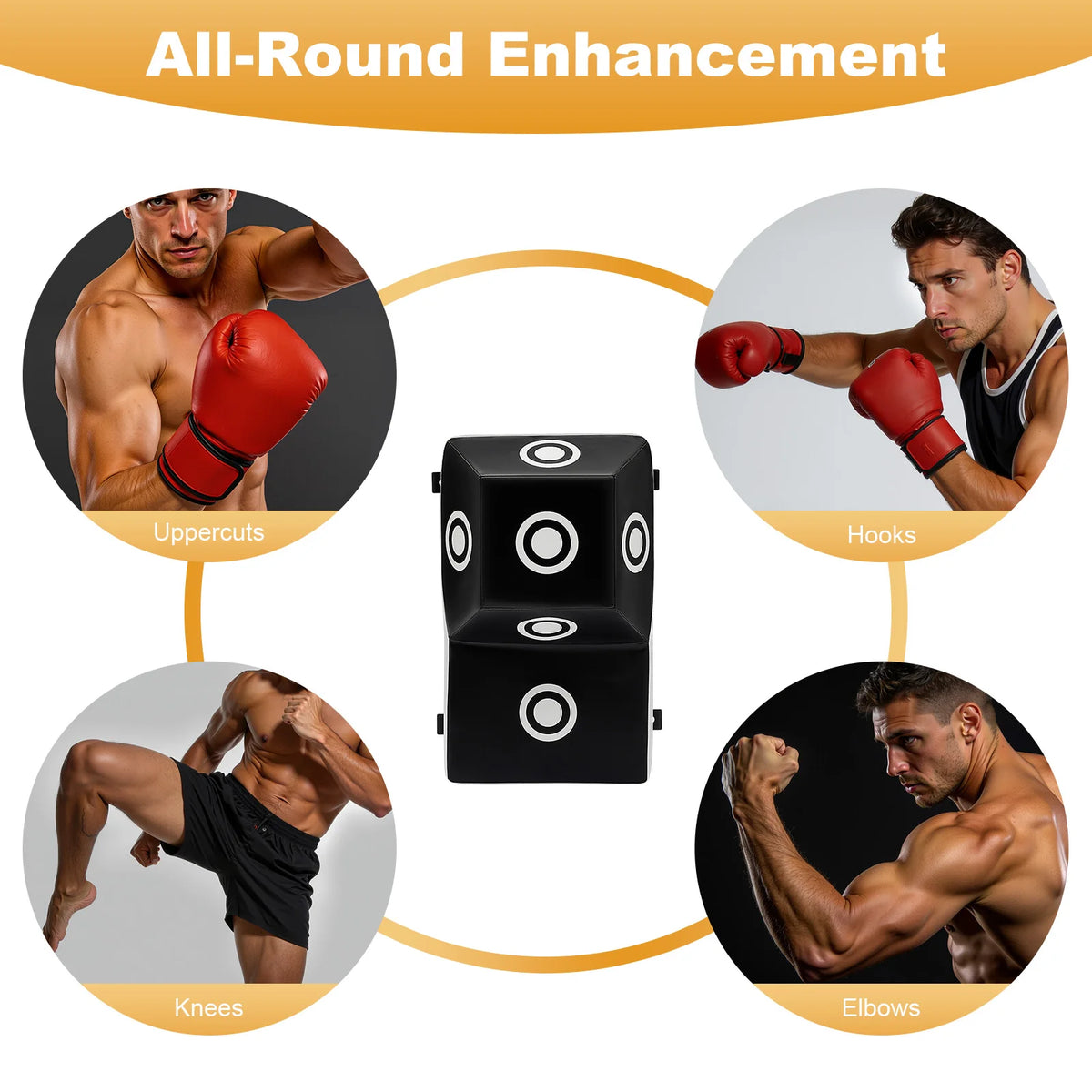 Wall Mounted Boxing Training Target With Steel Frame