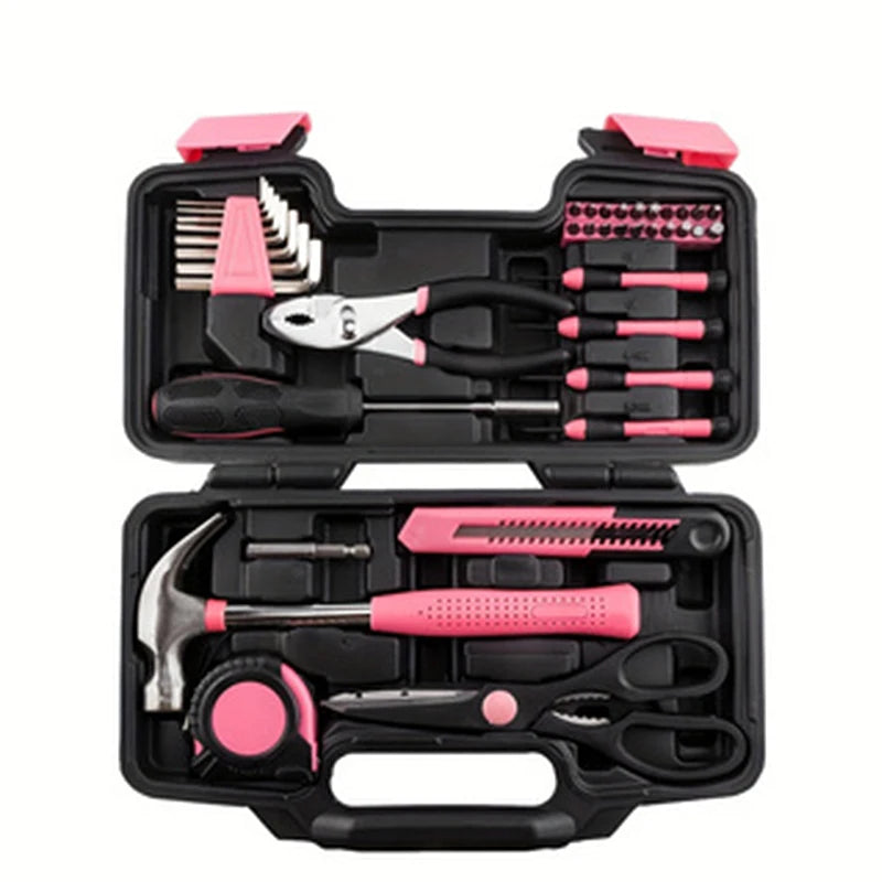 NONEDIY 39 Piece All Purpose Household Tool Kit For Home
