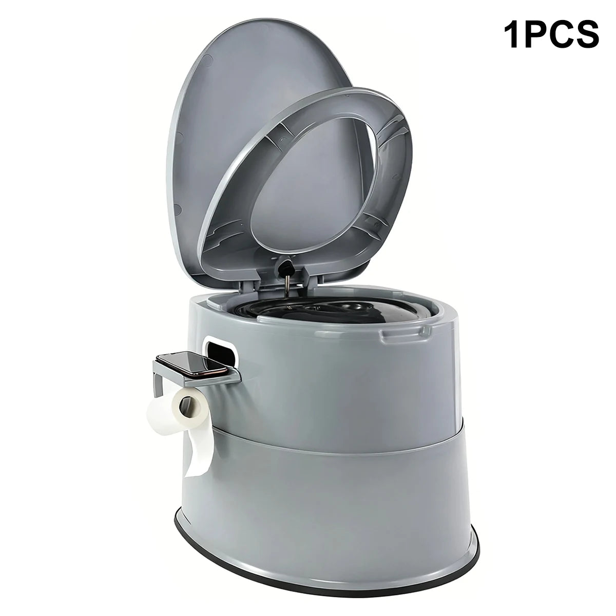 Portable Camping Toilet With Quick Release Inner Bucket RV Friendly