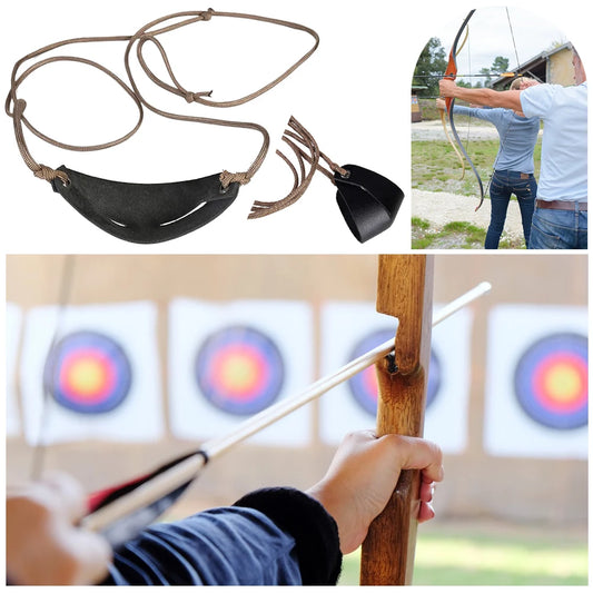 Electric Leather Throwing Sling For Outdoor Slingshot Camping Shooting