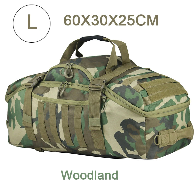 LQARMY Molle Tactical Backpack For Outdoor Hiking Camping