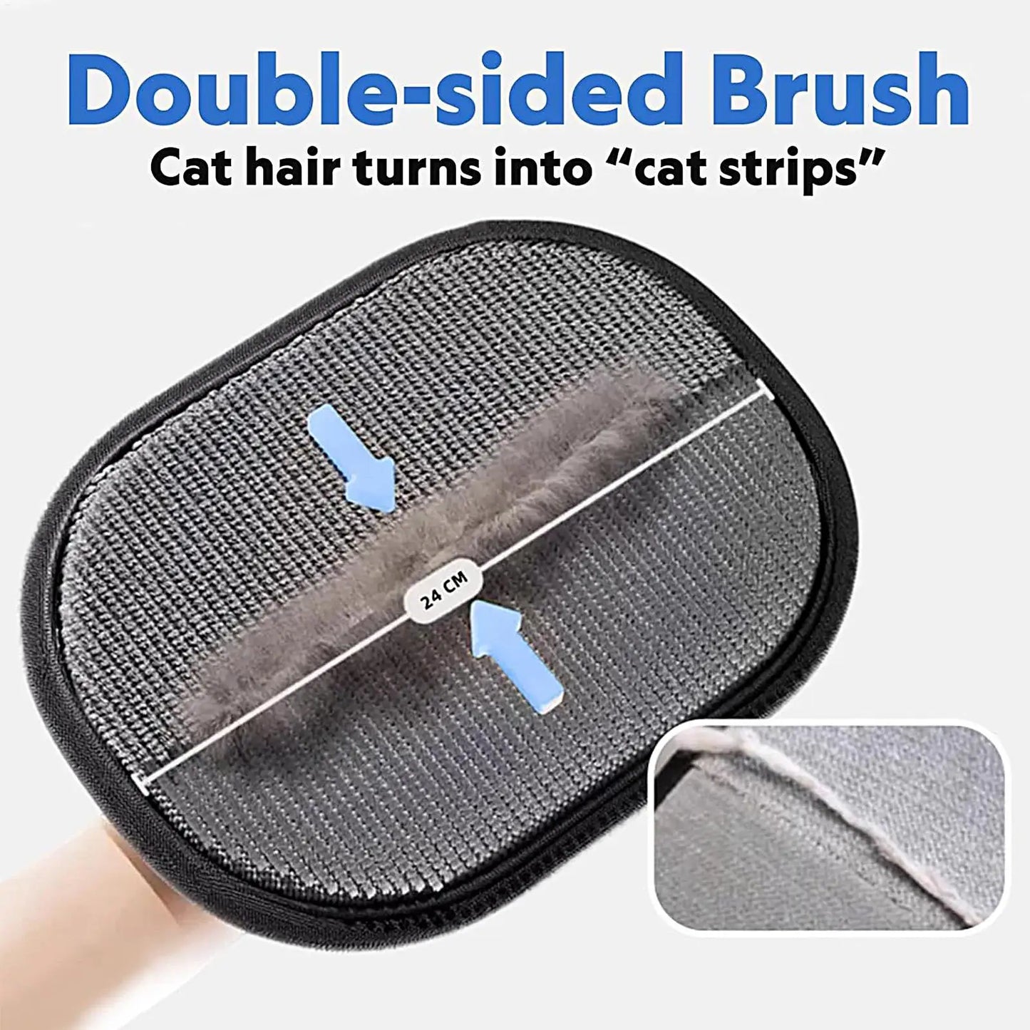 Static Hair Removal Gloves For Pets Washable Breathable Grooming