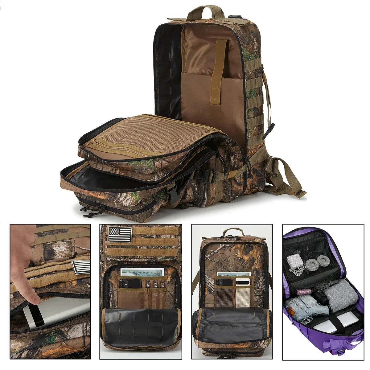 ReFire Gear Tactical Outdoor Backpack For Hunting And Hiking