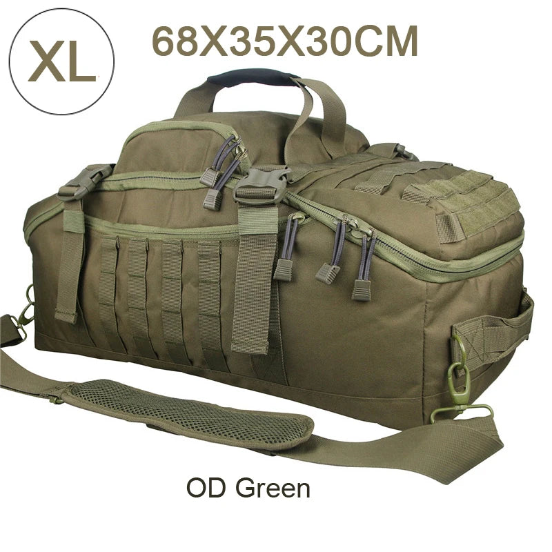 LQARMY Molle Tactical Backpack For Outdoor Hiking Camping
