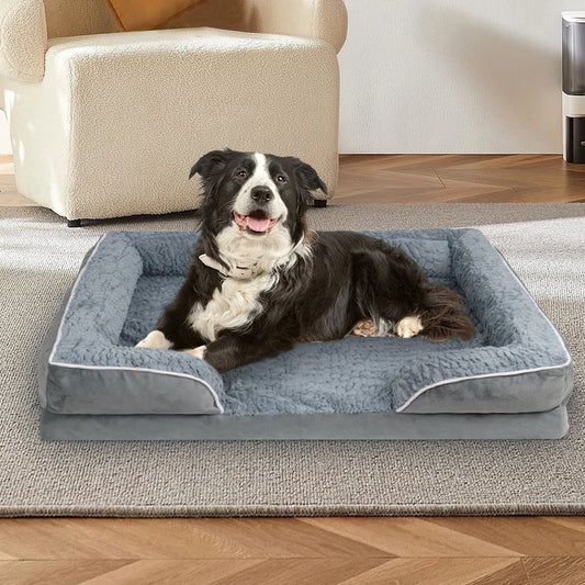 Jiangsu Dog Sofa Bed With Anti Slip Bottom Egg Foam