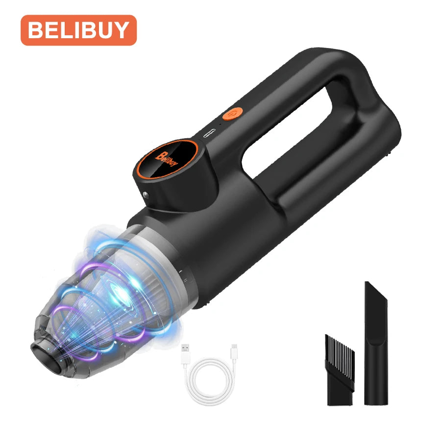 Cleaning Route Portable Handheld Vacuum Cleaner Rechargeable 3-In-1