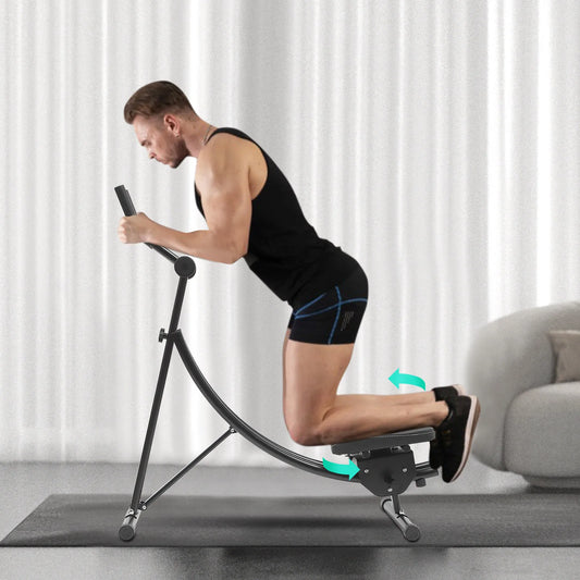 Hign-concerned Foldable Abdominal Exercise Machine With LED Display