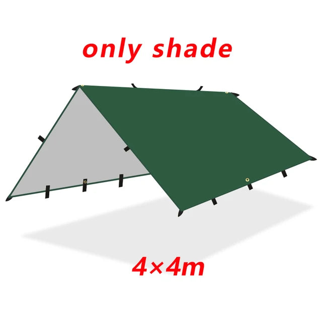 DIY Waterproof Canvas Shelter Rainfly For Backpacking And Hiking