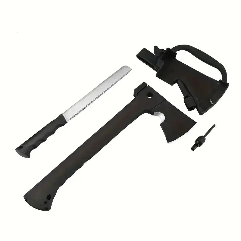 Doom Blade Camping Hand Axe With Survival Hatchet Kit