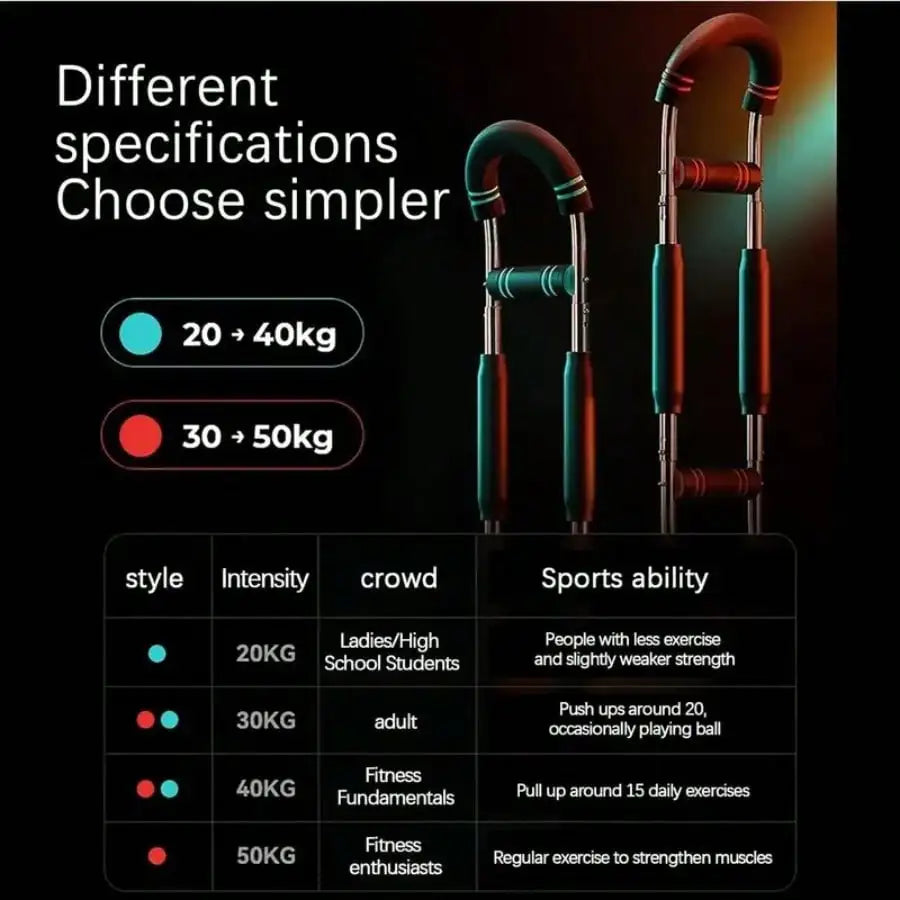 DIAMRI Adjustable Arm Shaker Twister Trainer For Chest And Forearms