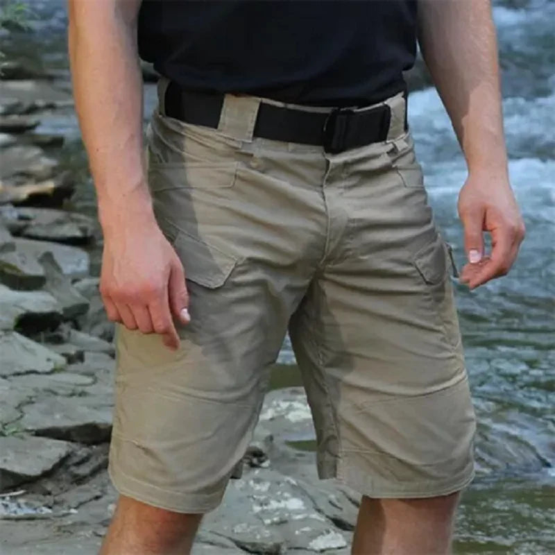 Savior Men's Tactical Cargo Shorts for Hiking Camping and Trekking
