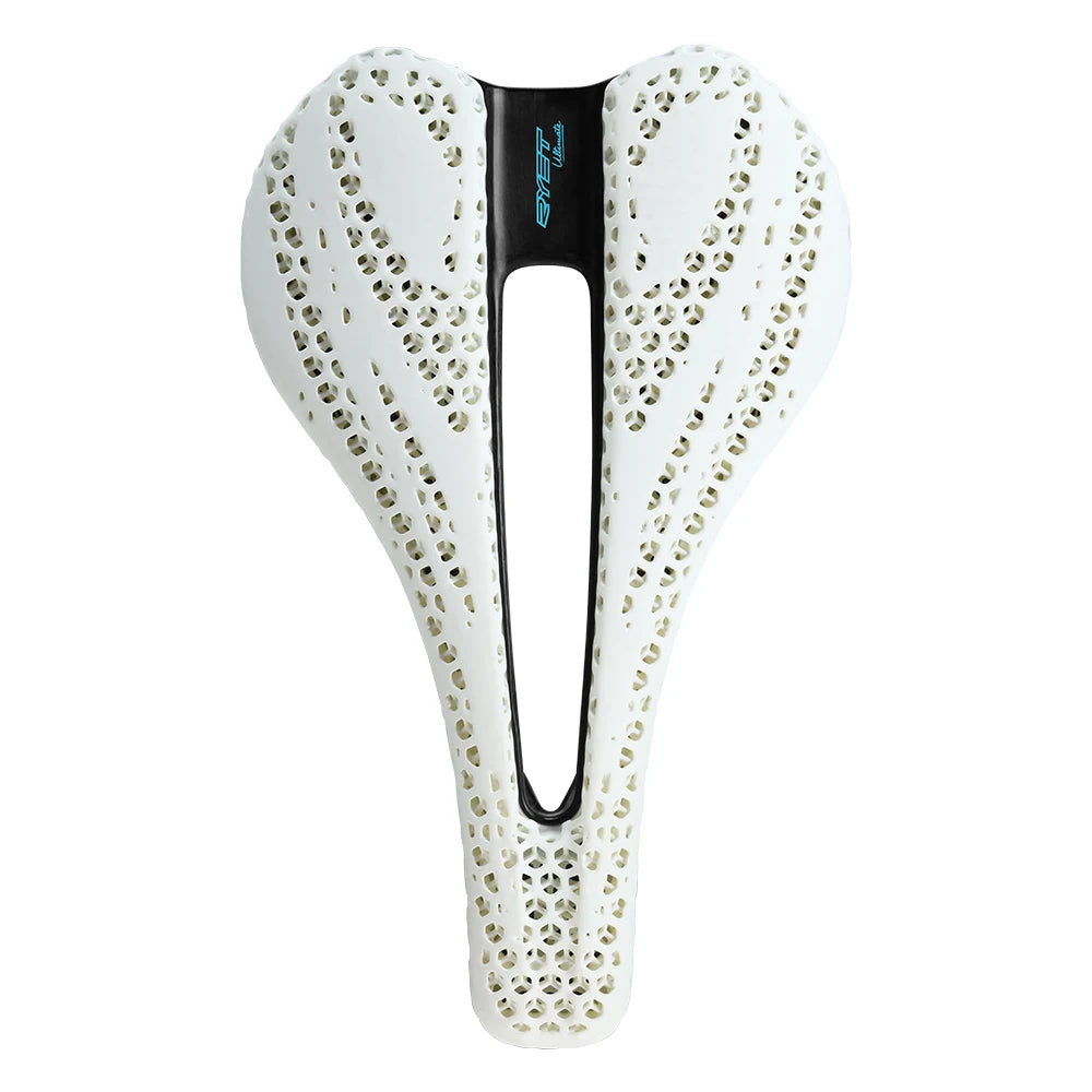 RYET 3D Printed Carbon Fiber Bike Saddle for Road Cycling