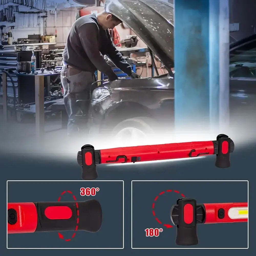 VASTFIRE Magnetic Rechargeable Underhood Work Light For Car Repair