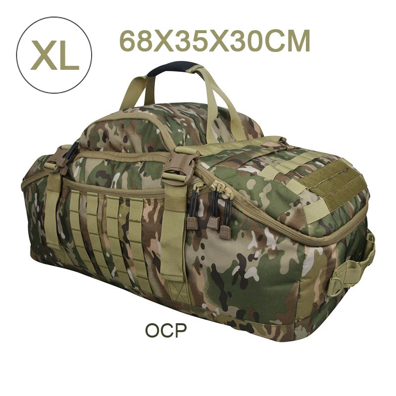 LQARMY Molle Tactical Backpack For Outdoor Hiking Camping